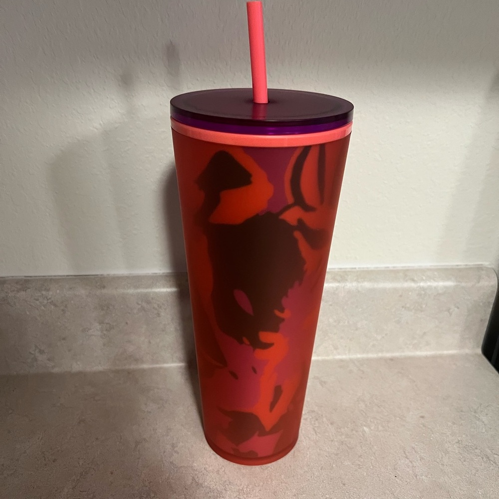 Starbucks Spring 2022 Soft Touch Floral Tumbler